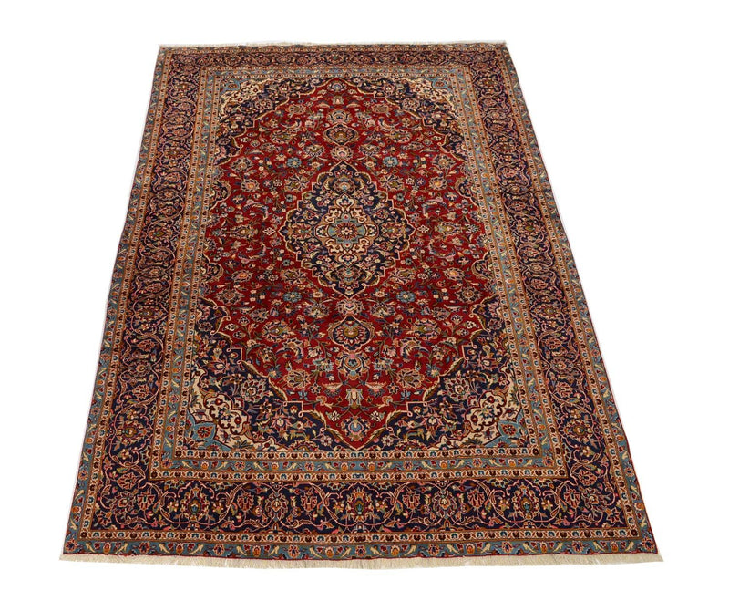 Alfombra persa - Keshan - 358 x 240 cm - rojo