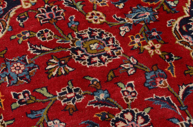 Alfombra persa - Keshan - 345 x 237 cm - rojo