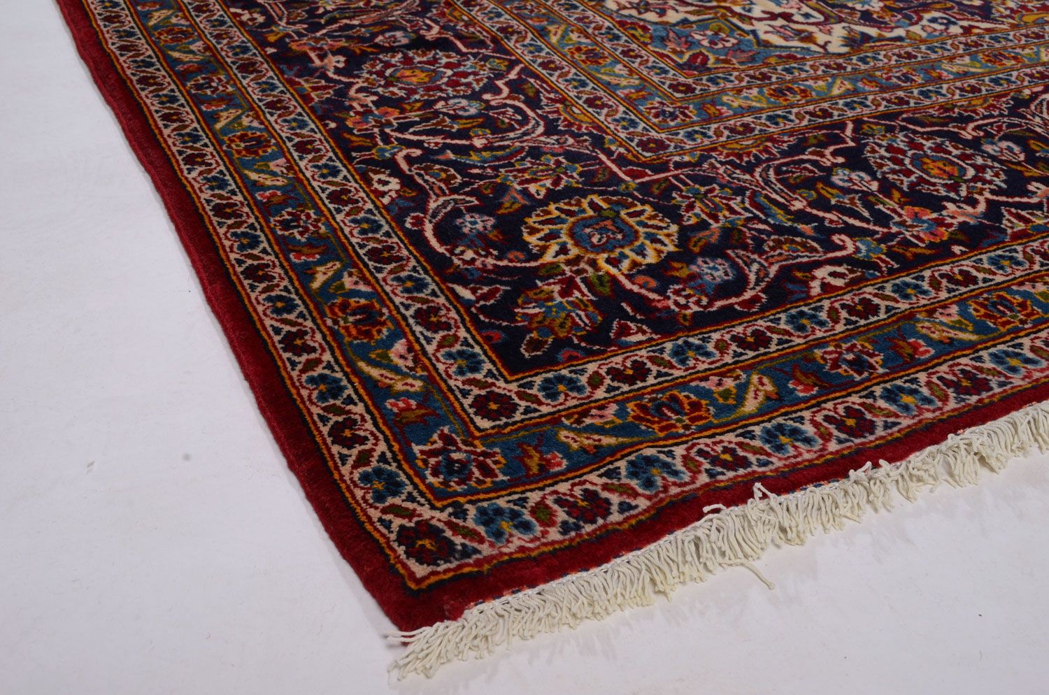 Alfombra persa - Keshan - 378 x 253 cm - rojo