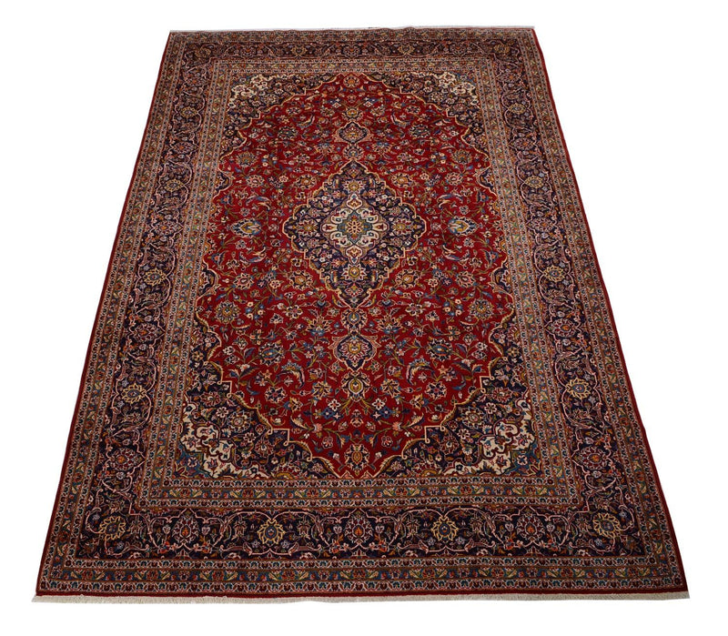 Alfombra persa - Keshan - 378 x 253 cm - rojo