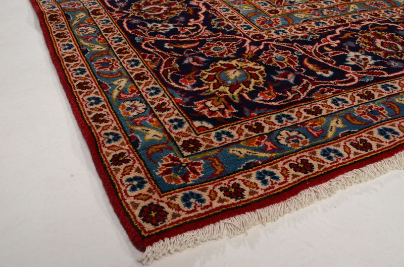 Alfombra persa - Keshan - 380 x 254 cm - rojo