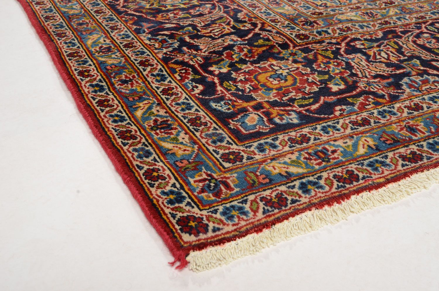 Alfombra persa - Keshan - 350 x 240 cm - rojo