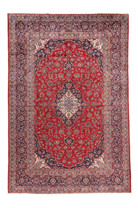Alfombra persa - Keshan - 349 x 239 cm - rojo