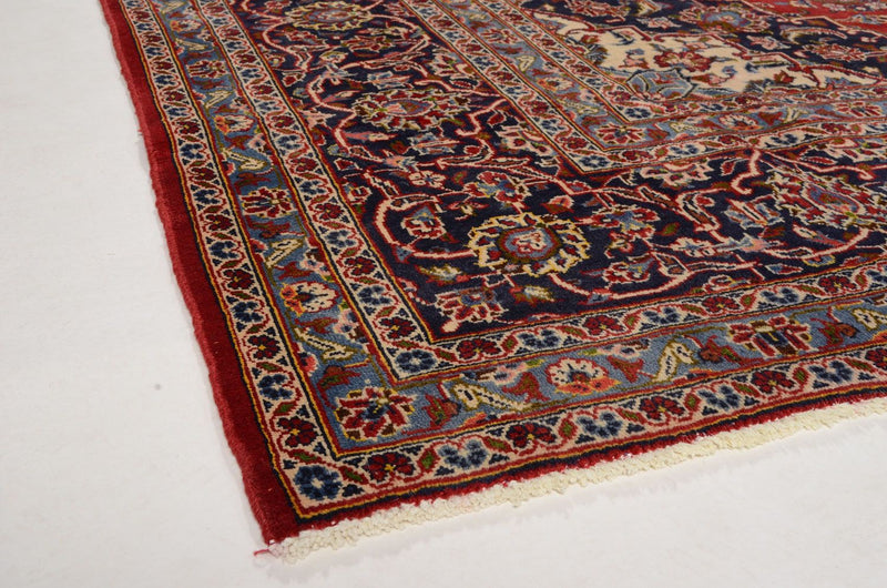 Alfombra persa - Keshan - 349 x 239 cm - rojo