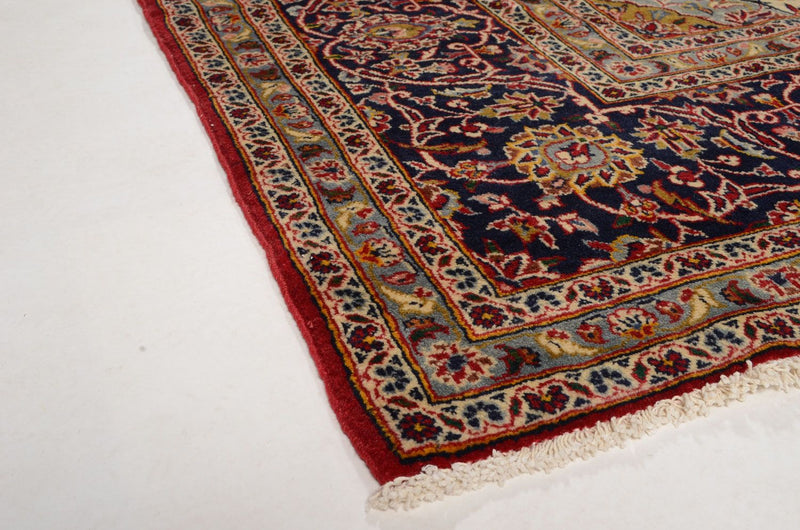 Alfombra persa - Keshan - 345 x 254 cm - rojo