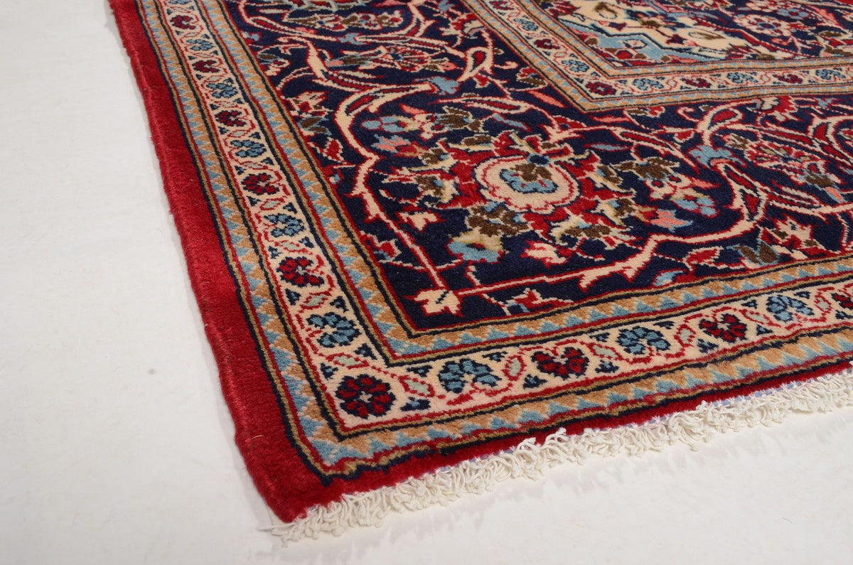 Alfombra persa - Keshan - 351 x 239 cm - rojo