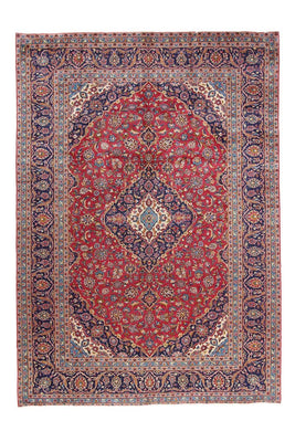 Alfombra persa - Keshan - 344 x 243 cm - rojo