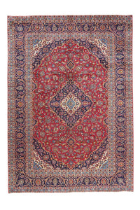 Alfombra persa - Keshan - 344 x 243 cm - rojo