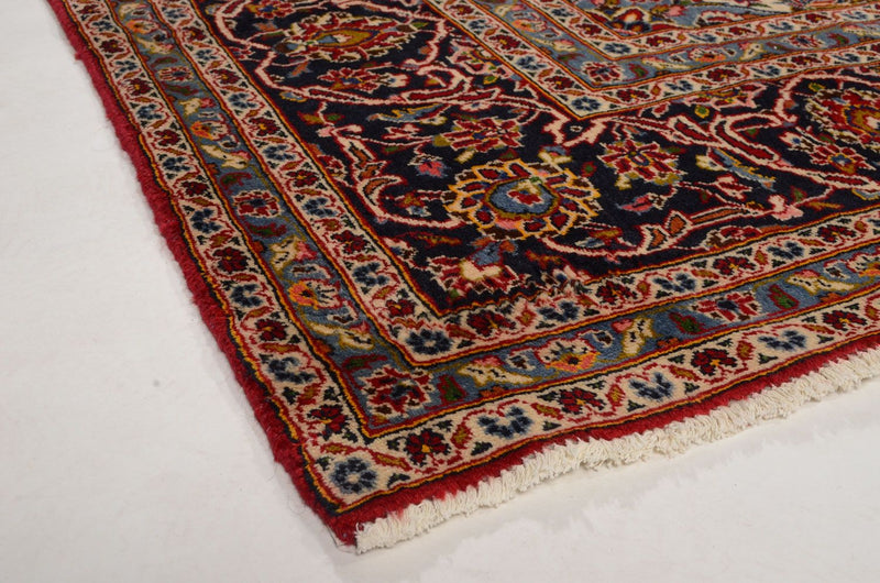 Alfombra persa - Keshan - 342 x 246 cm - rojo
