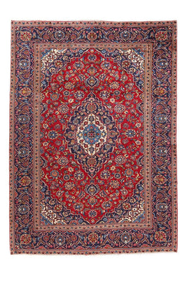 Alfombra persa - Keshan - 328 x 237 cm - rojo