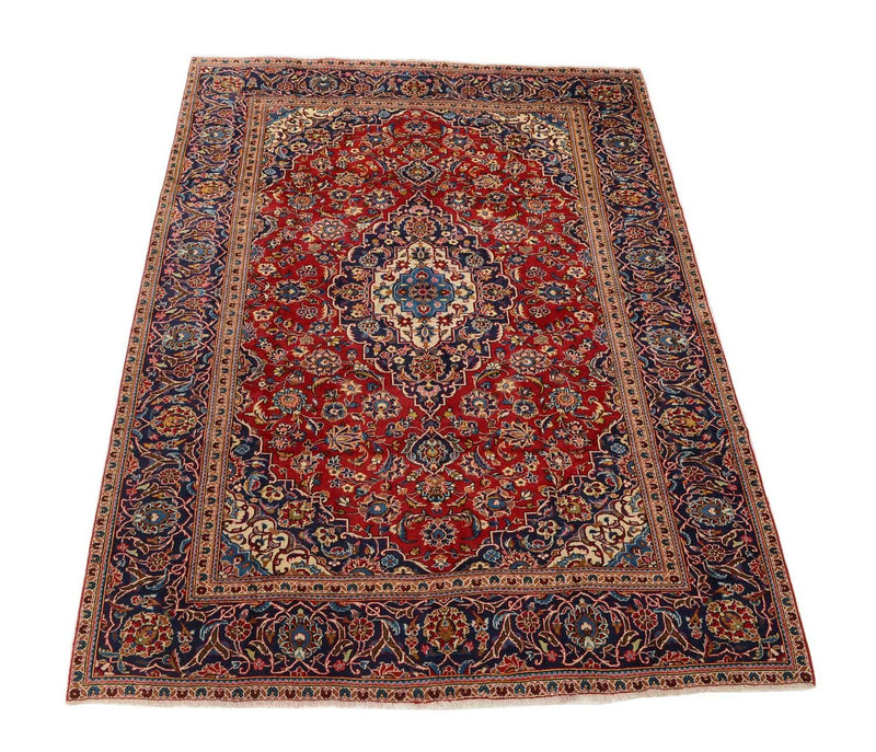 Alfombra persa - Keshan - 328 x 237 cm - rojo