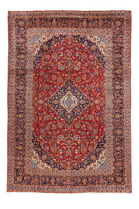 Alfombra persa - Keshan - 358 x 246 cm - rojo