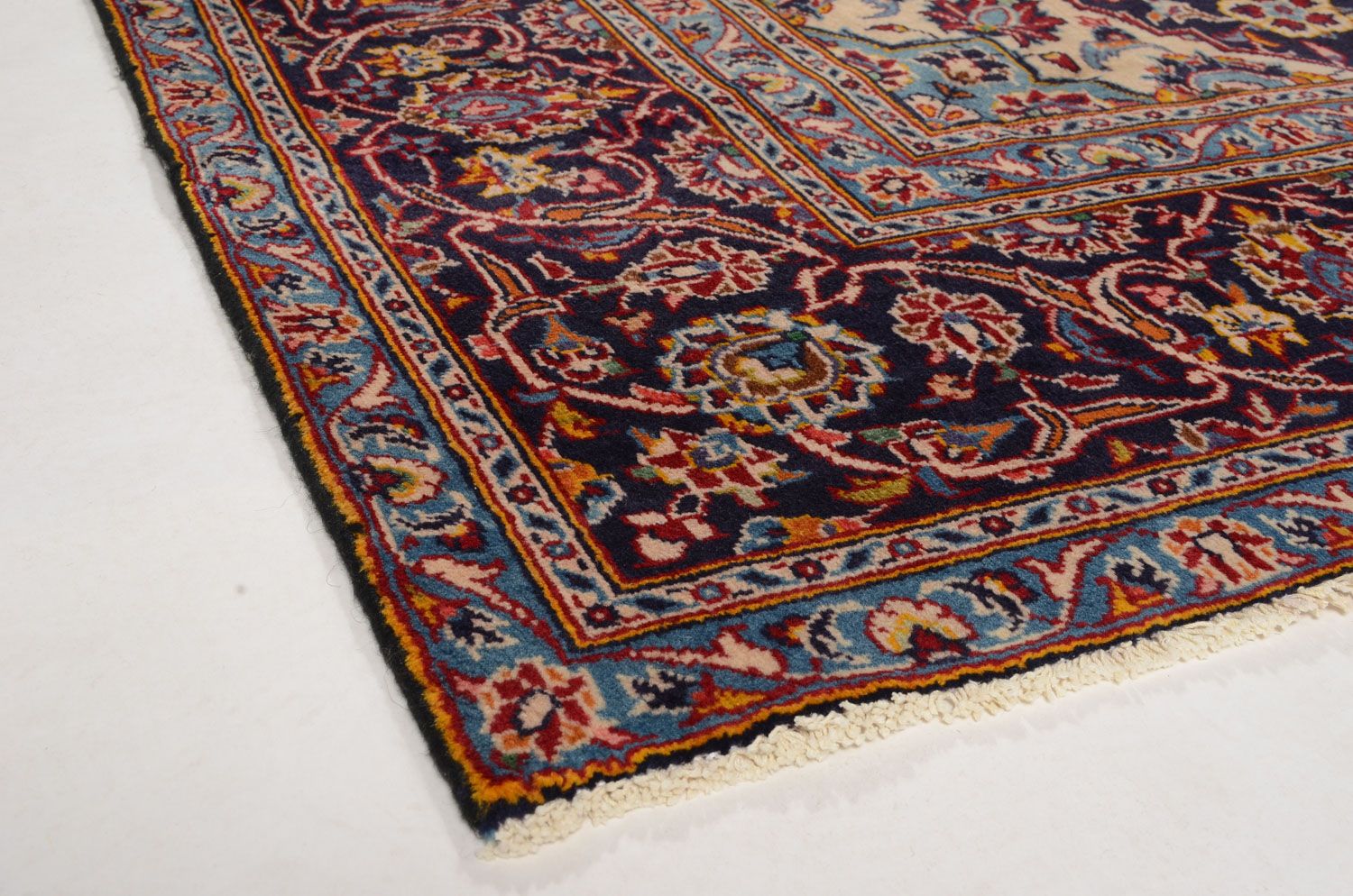 Alfombra persa - Keshan - 332 x 231 cm - rojo