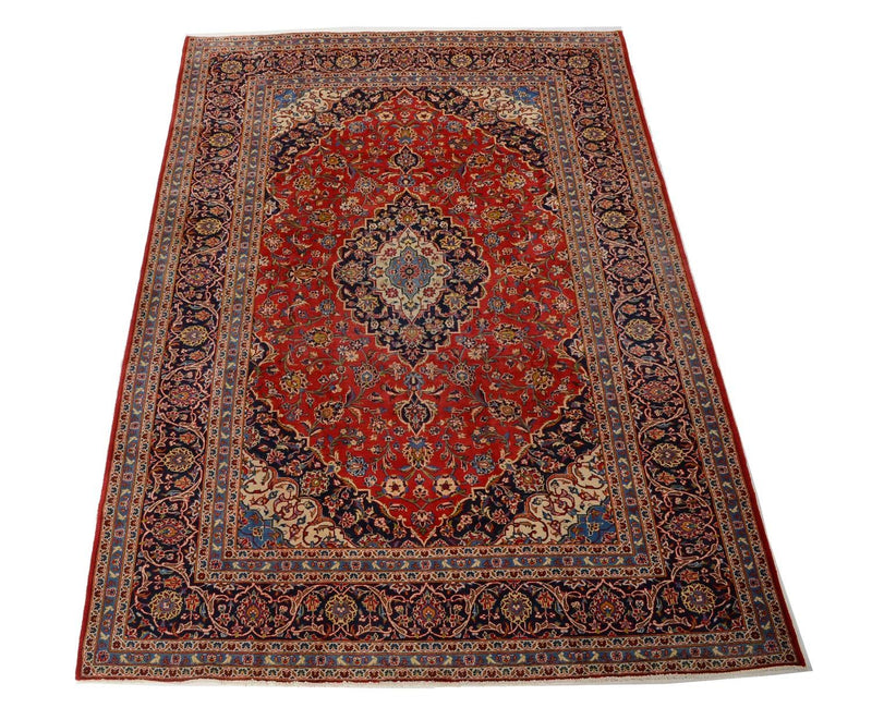 Alfombra persa - Keshan - 350 x 242 cm - rojo