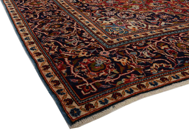 Alfombra persa - Keshan - 295 x 192 cm - rojo
