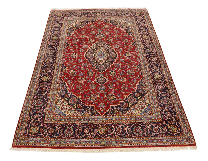 Alfombra persa - Keshan - 305 x 202 cm - rojo