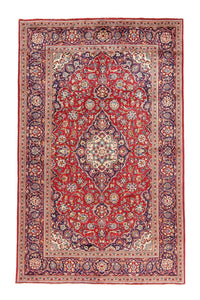 Alfombra persa - Keshan - 315 x 197 cm - rojo