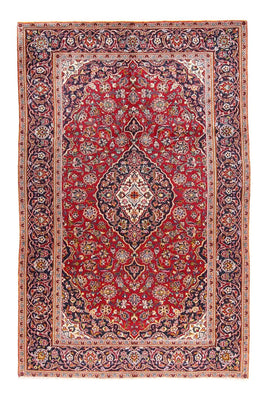 Alfombra persa - Keshan - 299 x 194 cm - rojo