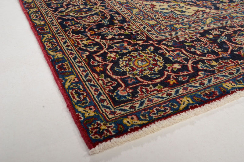 Alfombra persa - Keshan - 286 x 194 cm - rojo