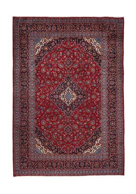Alfombra persa - Keshan - 352 x 246 cm - rojo