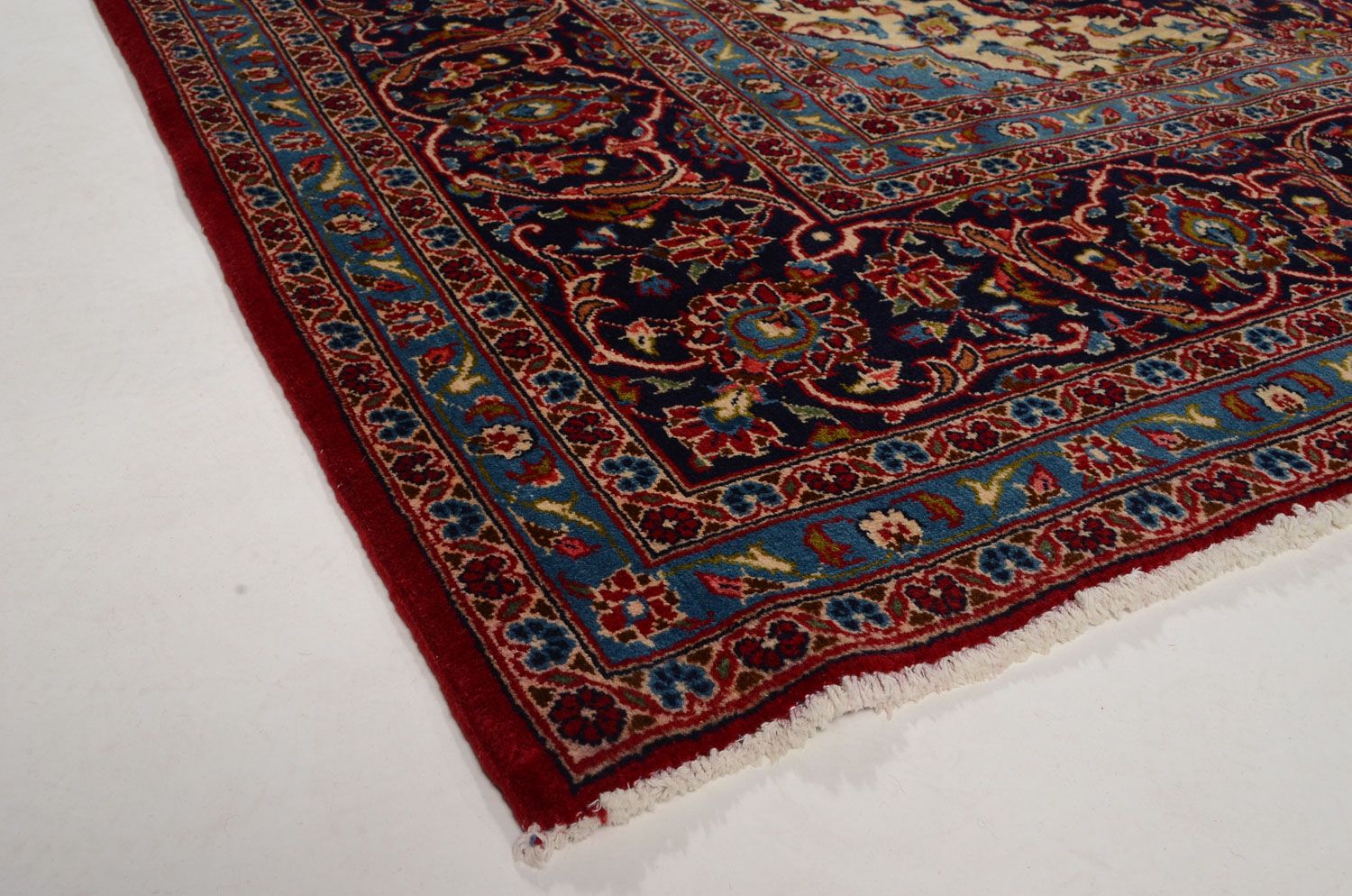 Alfombra persa - Keshan - 352 x 246 cm - rojo