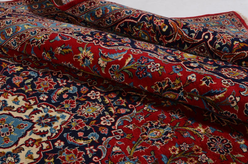 Alfombra persa - Keshan - 352 x 246 cm - rojo