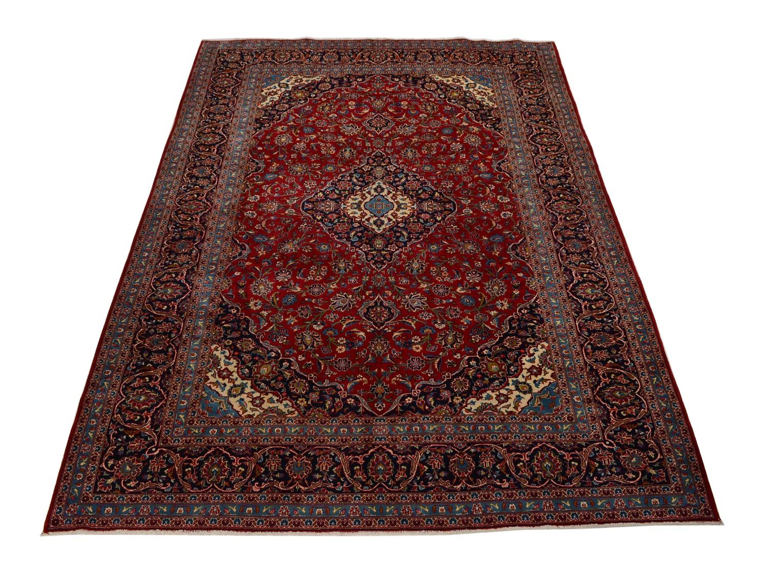 Alfombra persa - Keshan - 352 x 246 cm - rojo