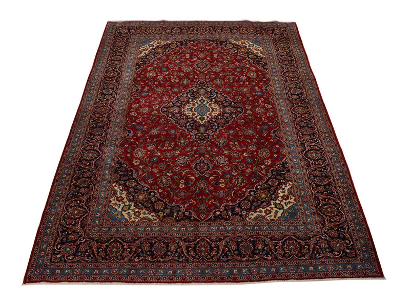 Alfombra persa - Keshan - 352 x 246 cm - rojo