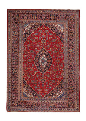 Alfombra persa - Keshan - 360 x 255 cm - rojo
