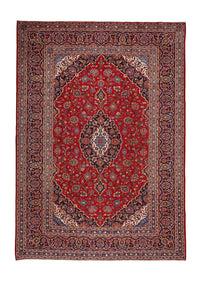 Alfombra persa - Keshan - 360 x 255 cm - rojo