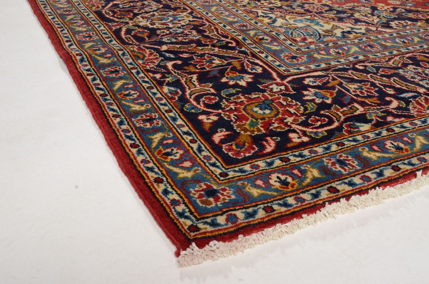 Alfombra persa - Keshan - 359 x 252 cm - rojo
