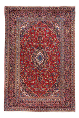 Alfombra persa - Keshan - 368 x 247 cm - rojo