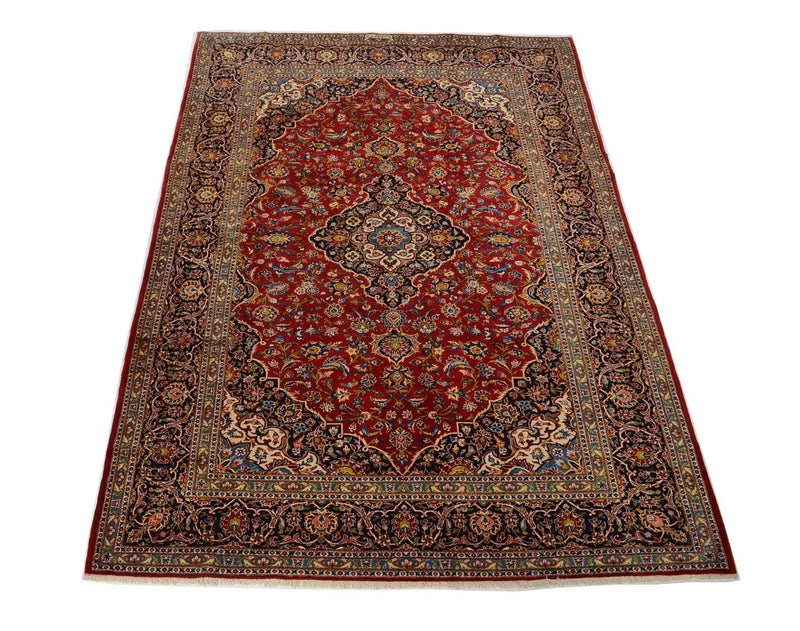 Alfombra persa - Keshan - 360 x 255 cm - rojo