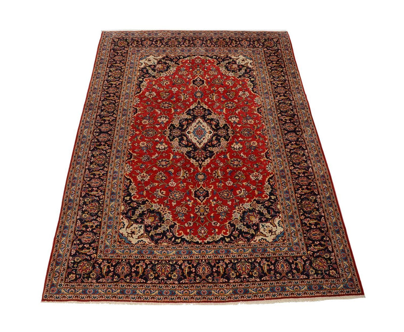 Alfombra persa - Keshan - 350 x 242 cm - rojo