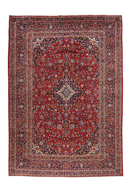 Alfombra persa - Keshan - 365 x 258 cm - rojo