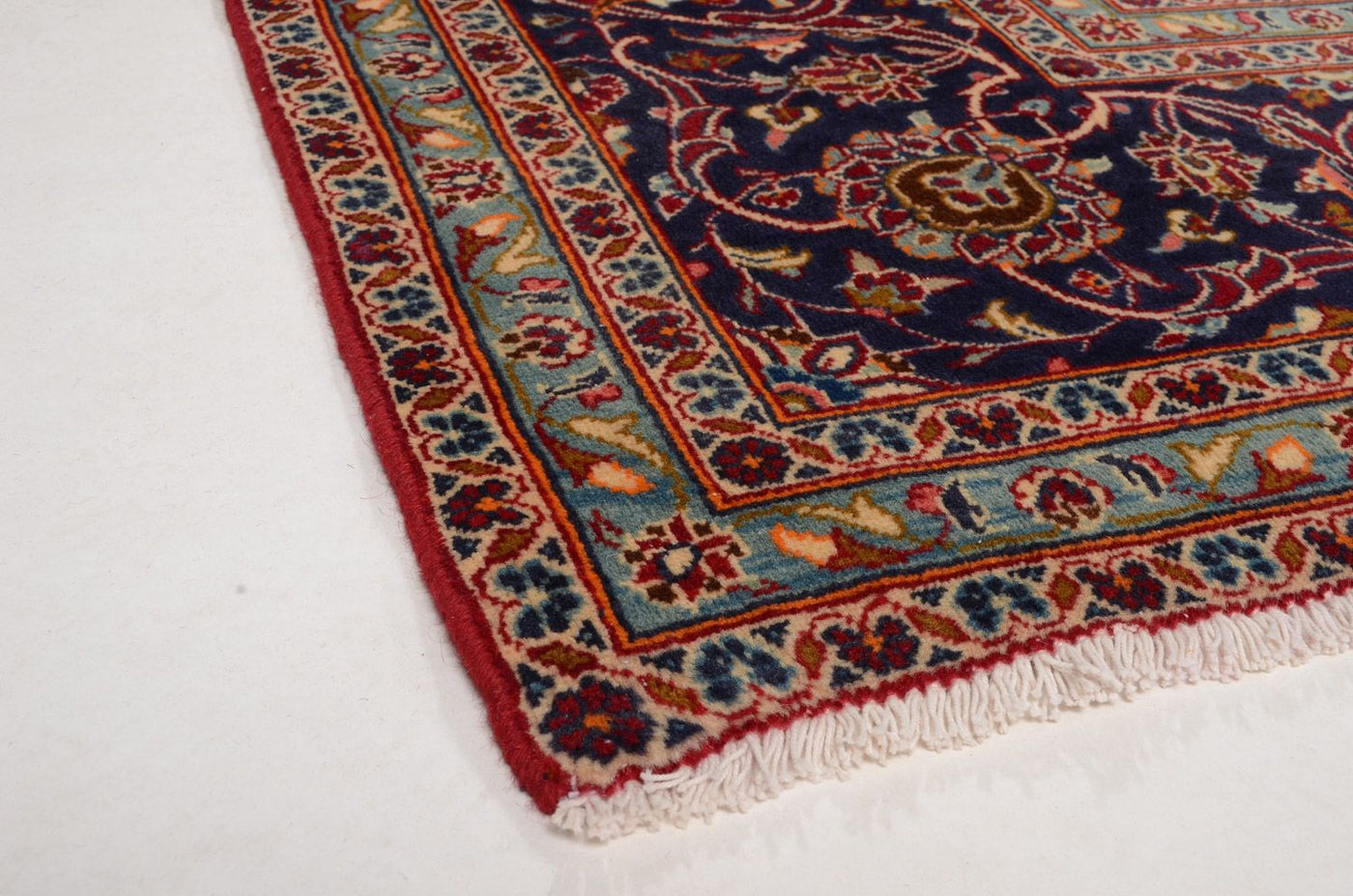 Kashan Alfombra 398x293cm - Alfombra persa
