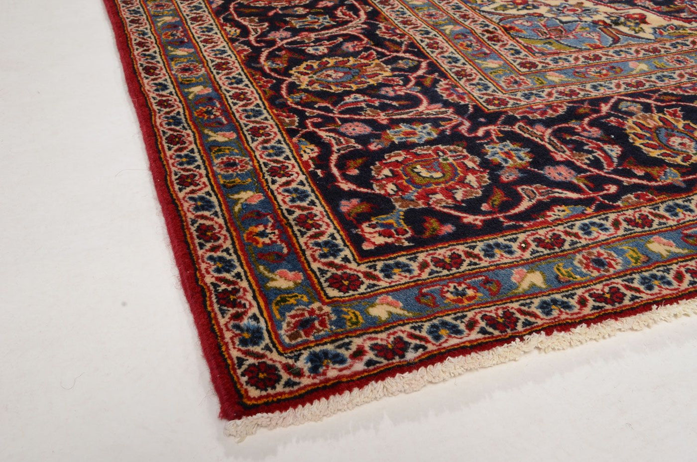 Kashan Alfombra 346x253cm - Alfombra persa