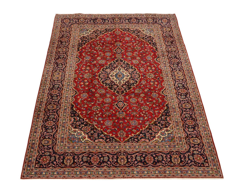 Alfombra persa - Keshan - 346 x 253 cm - rojo