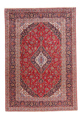 Alfombra persa - Keshan - 347 x 240 cm - rojo