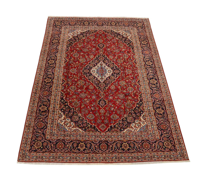 Alfombra persa - Keshan - 347 x 240 cm - rojo