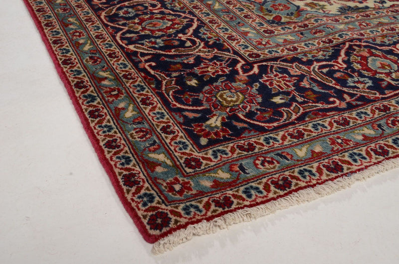 Alfombra persa - Keshan - 353 x 242 cm - rojo