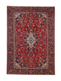 Alfombra persa - Keshan - 261 x 180 cm - rojo