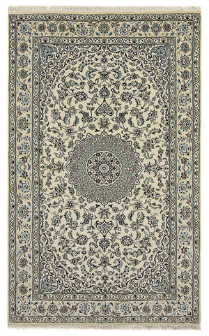 Alfombra Persa - Nain - Real - 250 x 154 cm - beige