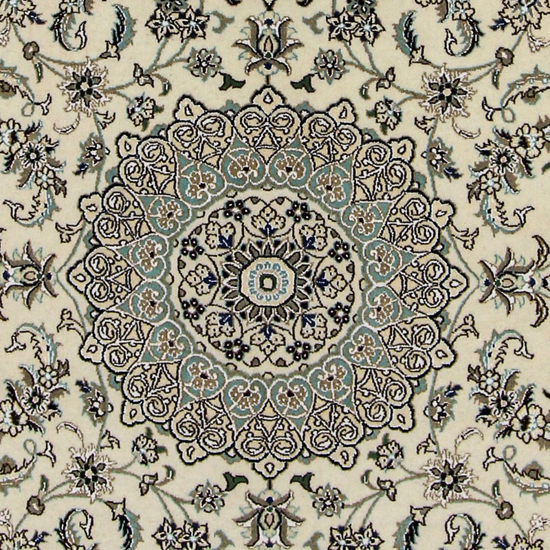 Alfombra Persa - Nain - Real - 250 x 154 cm - beige