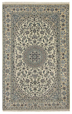 Alfombra Persa - Nain - Real - 246 x 154 cm - beige