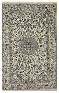 Alfombra Persa - Nain - Real - 246 x 154 cm - beige