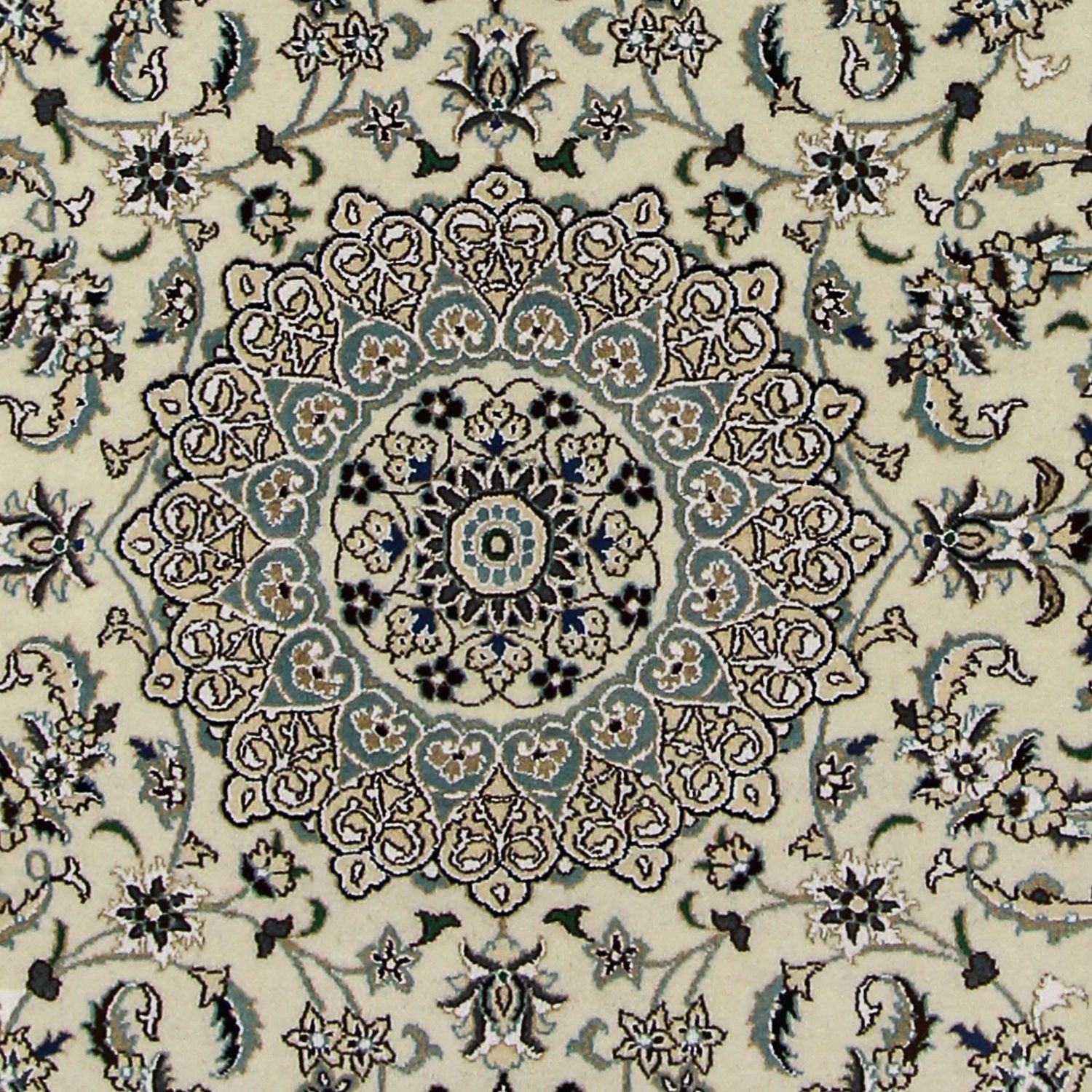 Alfombra Persa - Nain - Real - 246 x 154 cm - beige