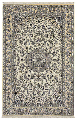 Alfombra Persa - Nain - Real - 246 x 158 cm - beige