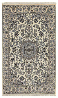 Alfombra Persa - Nain - Real - 210 x 127 cm - beige