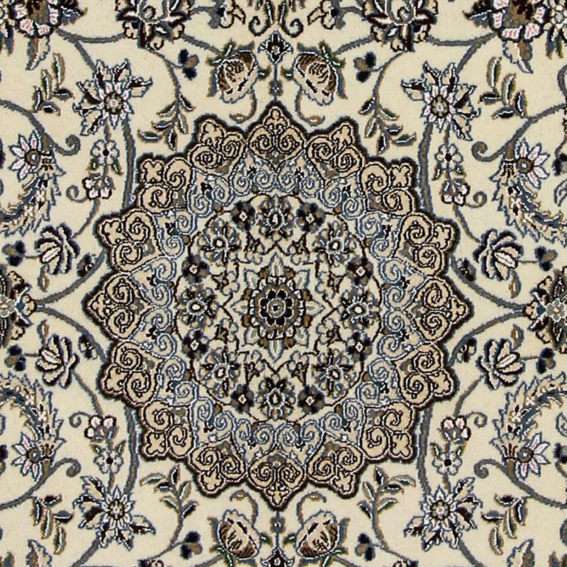 Alfombra Persa - Nain - Real - 210 x 127 cm - beige
